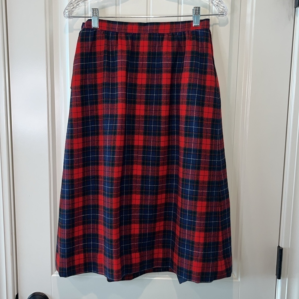 Pendleton Authentic Manson Tartan Wool Plaid Midi… - image 6